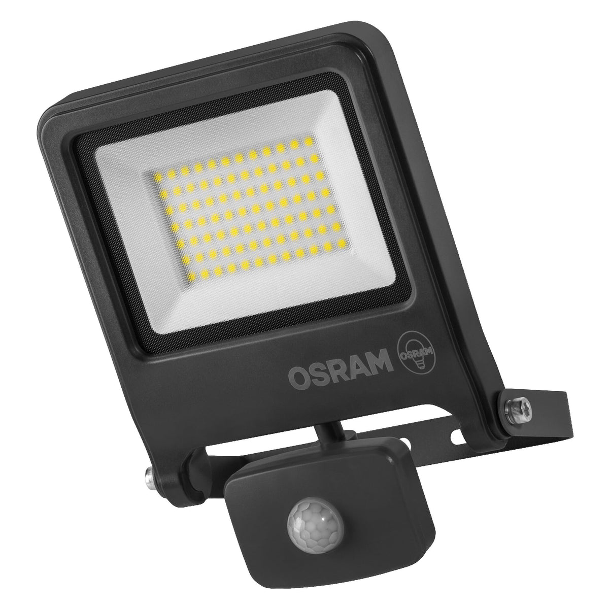 Osram ENDURA Flood Sensor Outdoor Spotlight 50W 3000K Gray IP65 - 4099854659577