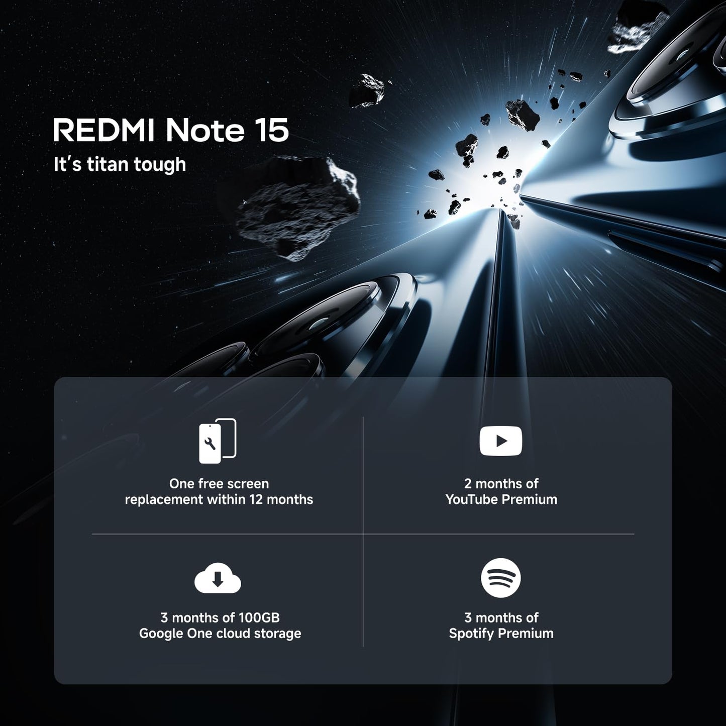 Xiaomi Redmi Note 15 Pro 256GB 8GB Black
