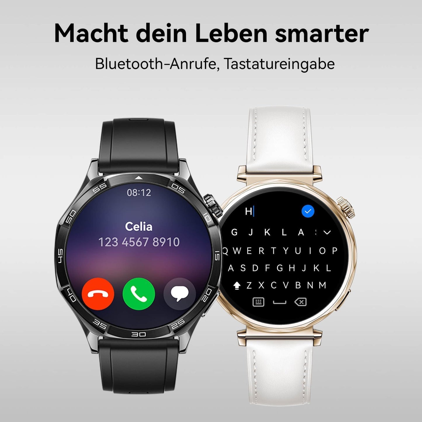 HUAWEI Watch GT 5 Smartwatch, GPS fitness watch, 46 mm, brown