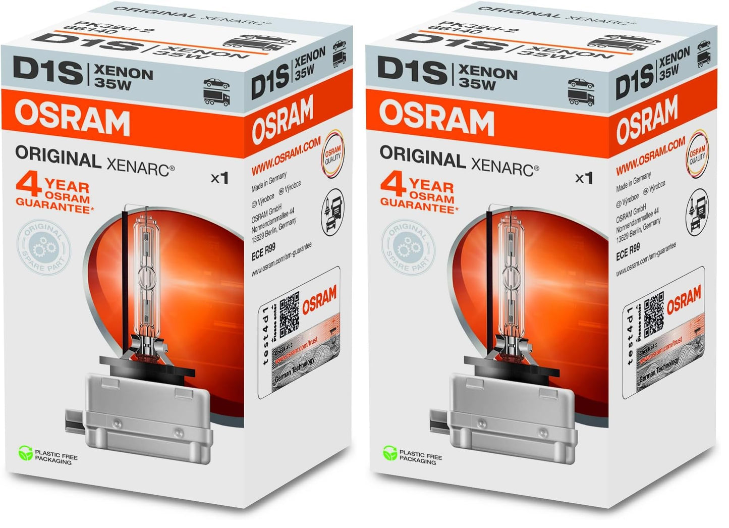 OSRAM XENARC Original D1S HID - 66140