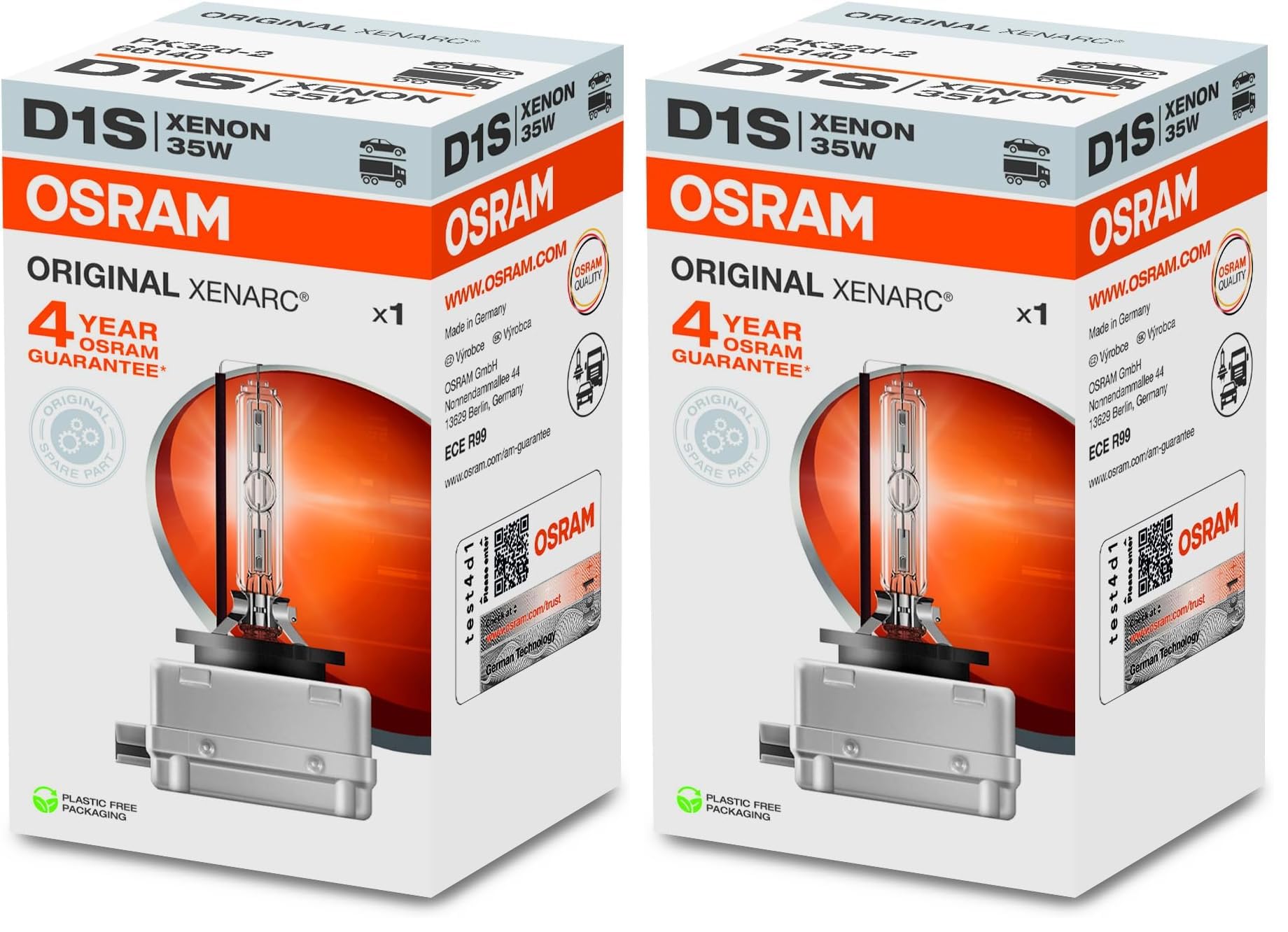 OSRAM XENARC Original D1S HID - 66140