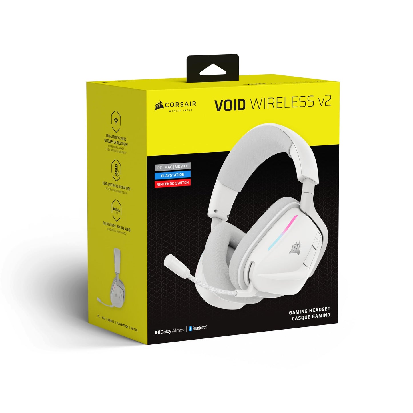 Corsair Void v2 Wireless Gaming Headset - White - CA-9011380-WW