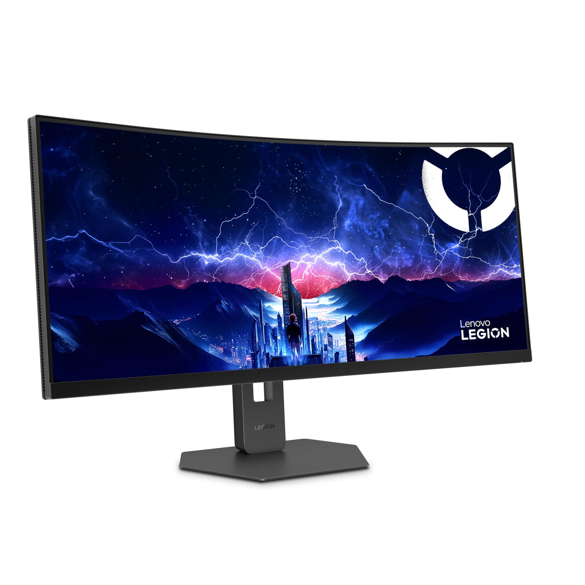 Lenovo Legion 34W-2c | 34" WQHD Gaming Monitor | 3440×1440 | 21:9 | 240 Hz | 0.05ms Response Time | HDMI 2.1 | DisplayPort | 3-Sided Adjustable Panel | AMD FreeSync Premium | Black - 68F6GACBE5