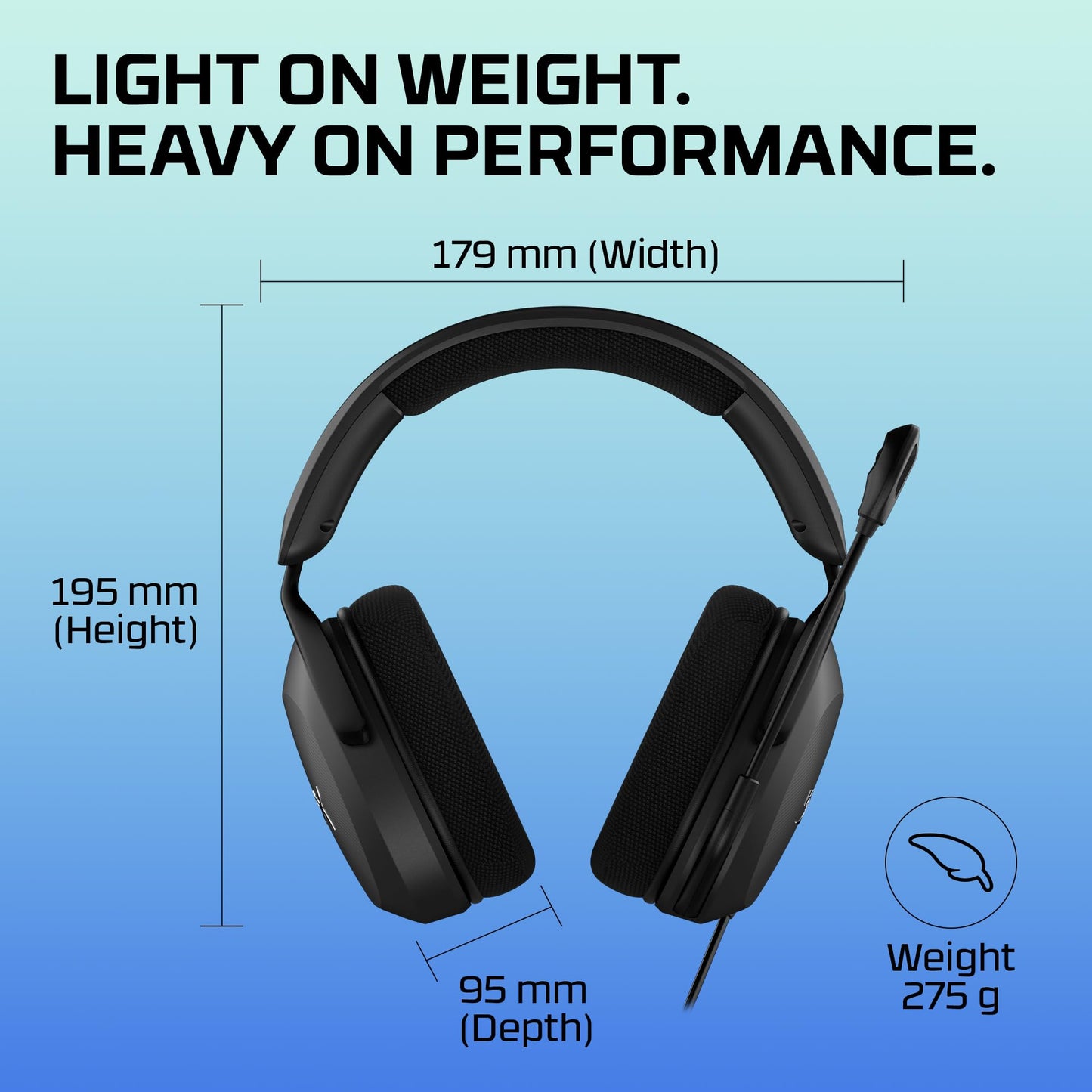 HyperX Cloud Stinger 2 Core gaming headset for PC - 683L9AA
