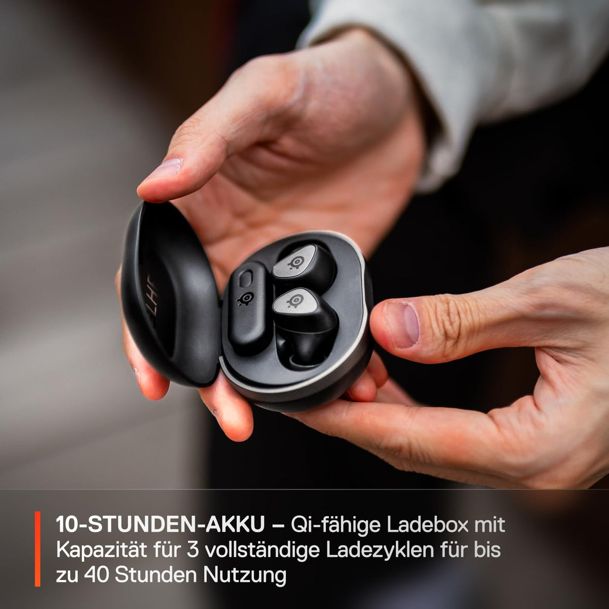 SteelSeries Arctis GameBuds for Xbox – Wireless In Ear Gaming Headphones – 2.4GHz + BT 5.3 – ANC/Transparency Mode – Water Resistant IP55 – 40H Battery – Wireless Charging – Xbox, PS5, PC, Switch 2, Mobile - 61707