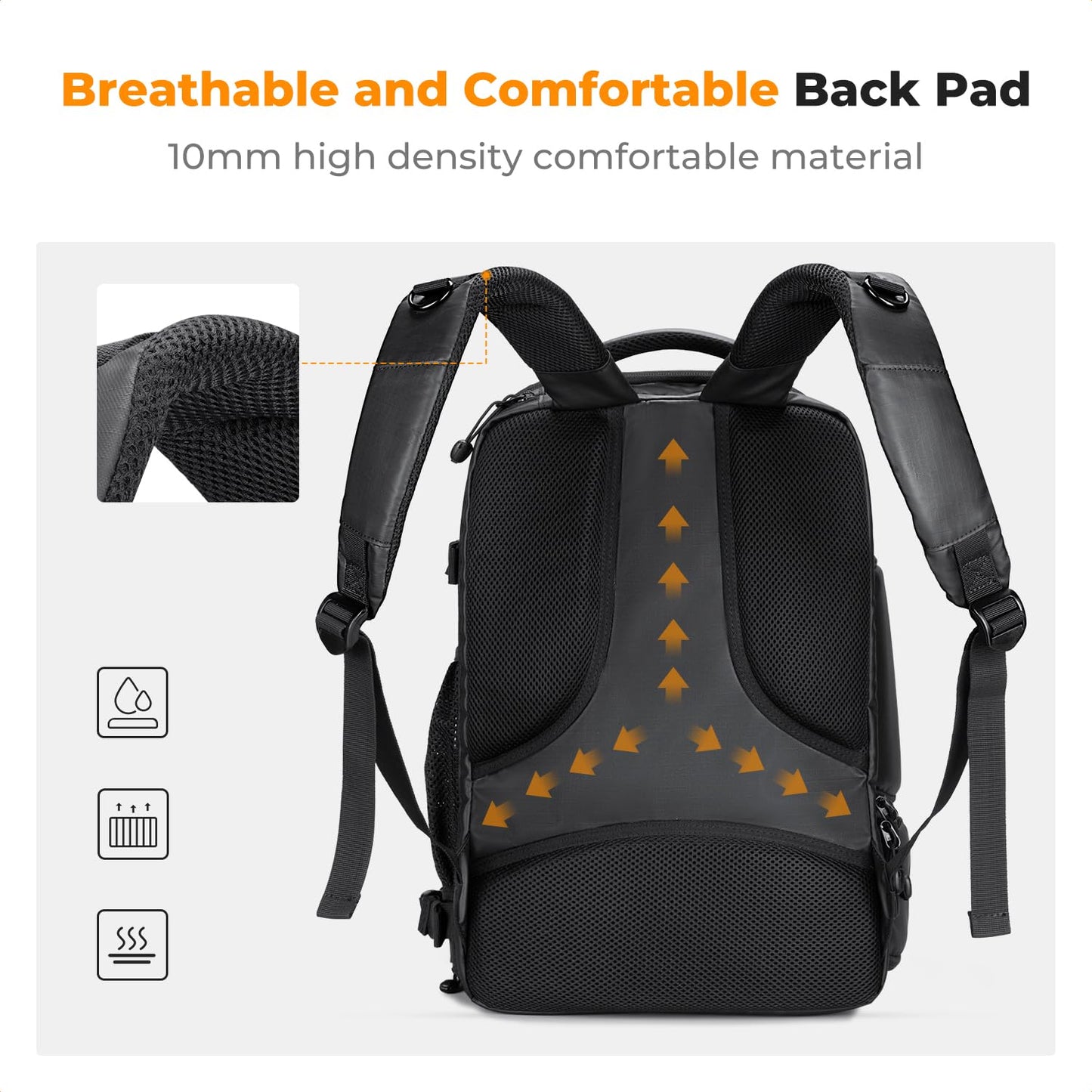 K&F CONCEPT camera backpack waterproof photo backpack - KF13.164V1