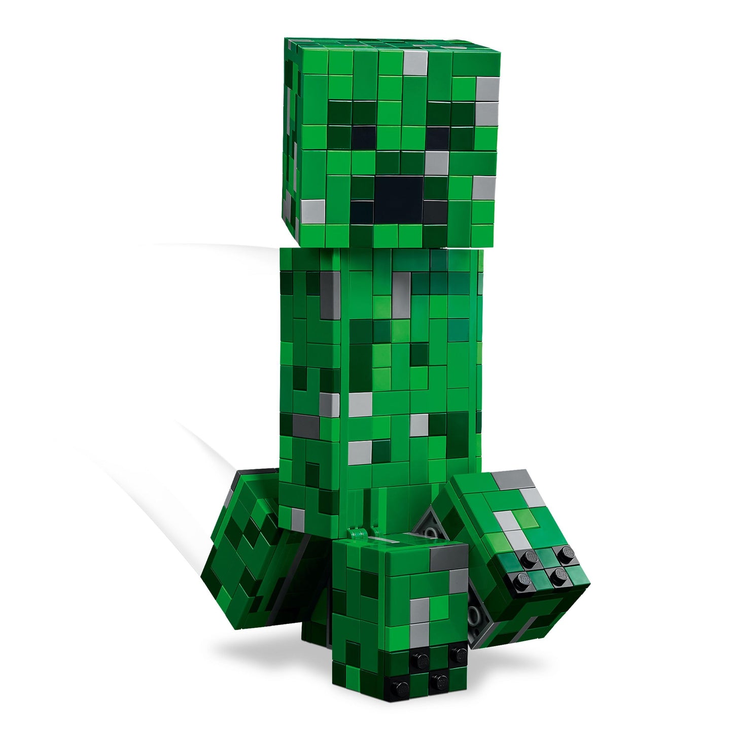 LEGO Minecraft The Creeper - gamer toy - movable action figure - interactive play set with TNT element - children's DIY decoration - gaming gift for boys, girls and teenagers aged 10 and over - 21276