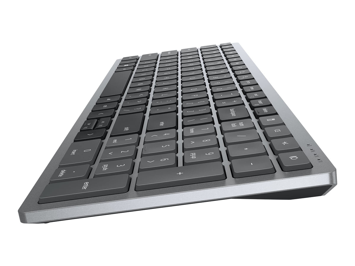 Dell Multi-Device Wireless Keyboard and Mouse - KM7120W - German (QWERTZ) - KM7120W-GY-GER