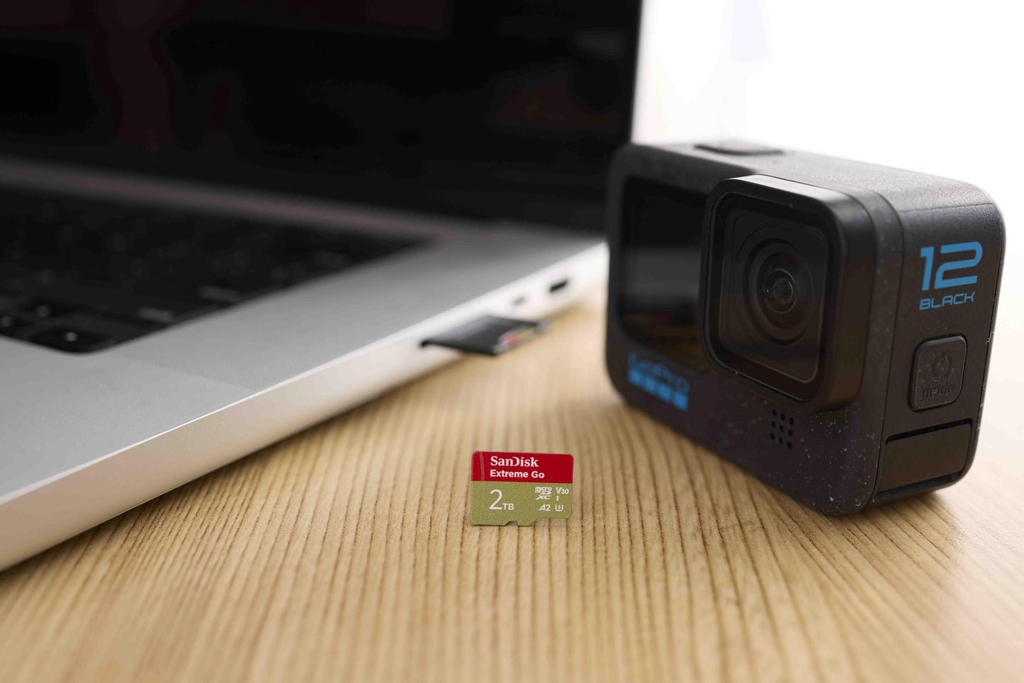 SANDISK 2TB Extreme Go Micro SDXC Card (For Android Smartphones and Tablets, Action Cams, Drones, UHS-I, up to 200 MB/s 5K, 4K UHD, Rescue Pro Deluxe, V30, Class 10, U3) For Amazon - SDSQXBD-2T00-GZ6MA