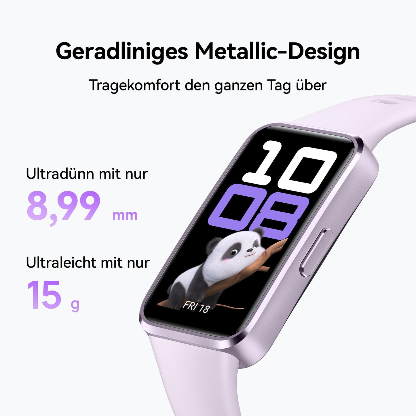 HUAWEI Band 10 Smartwatch, AI-Powered Fitness Tracking, Professional Sleep Analysis, Up to 14 Days Battery Life, Slim Aluminum Alloy Body, for iOS & Android, Green - Nora-B29F