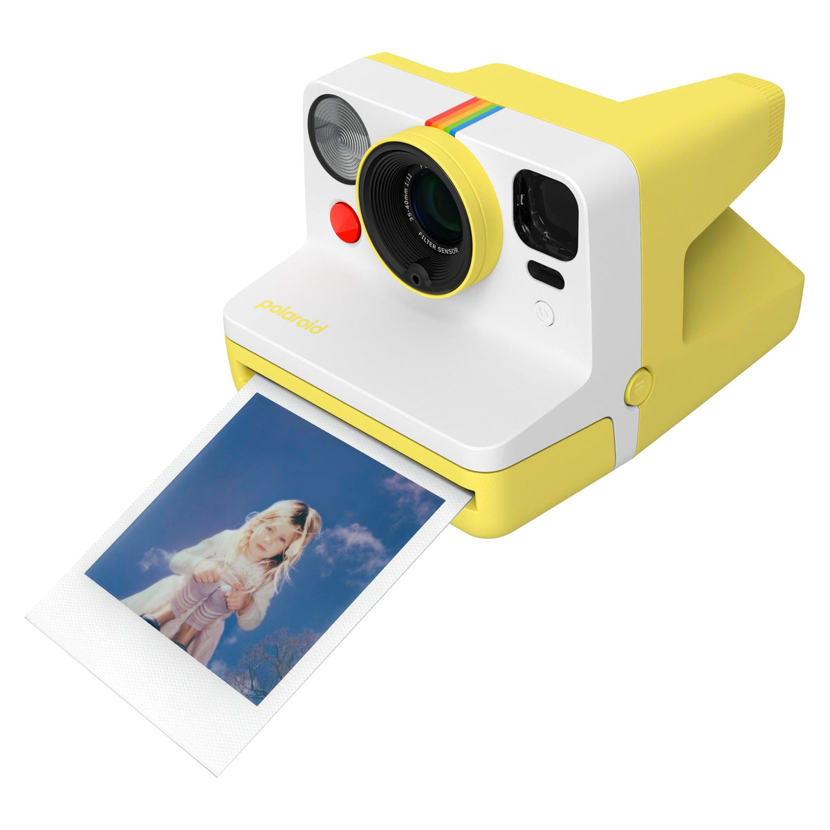Polaroid Now 3rd Generation I-Type Instant Camera, Yellow, no film included - 009158