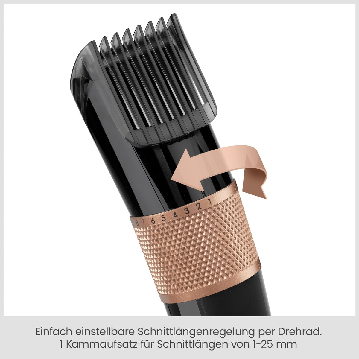 BaByliss Power Glide Hair Clipper E974E, 26 Cutting Lengths (0.5mm - 25mm), 60 Min. Battery Life