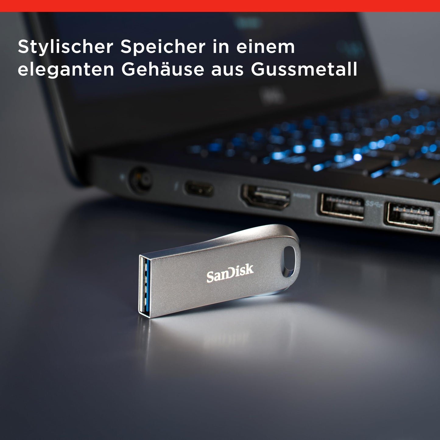 SanDisk Ultra Luxe USB 3.2 Flash Drive 256GB (SDCZ74-256G-G46)