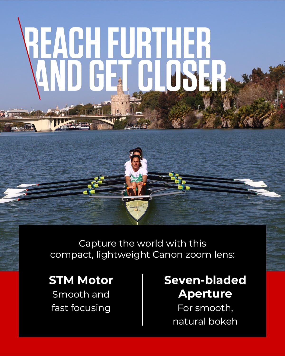 Canon RF-S Lens 18-150mm F3.5-6.3 IS STM - Zoom Lens with 4.5 Stop Stabilizer for Travel & Nature Photography | Compatible with EOS R system - EXPC3S512GB