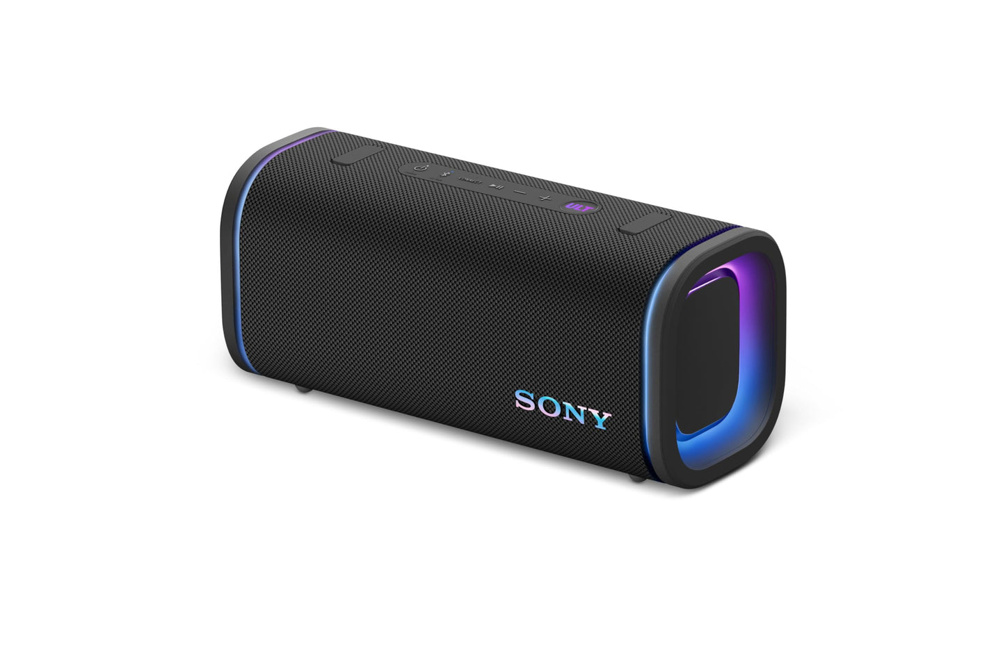Sony ULT Field 5 - Powerful Portable Bluetooth Speaker, 25 Hour Battery, 2 x ULT Power Sound Modes, IP67, Waterproof, Dustproof, 360° Lights, Detachable Shoulder Strap - Black - SRSULT50B.CE7