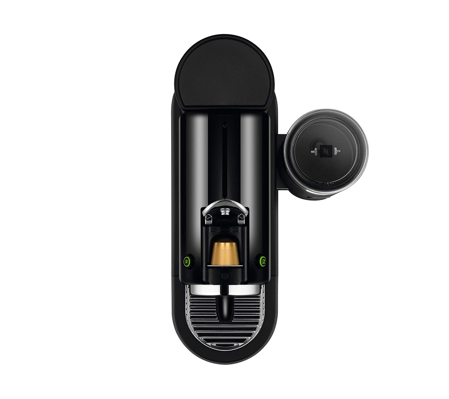 De'Longhi Nespresso Citiz EN267.WAE coffee machine with milk frother, energy saving function, black - EN267.BAE