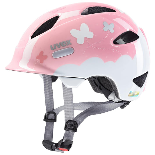 uvex OYO Style children's bicycle helmet, butterfly pink, 45-50 cm - S4100470515