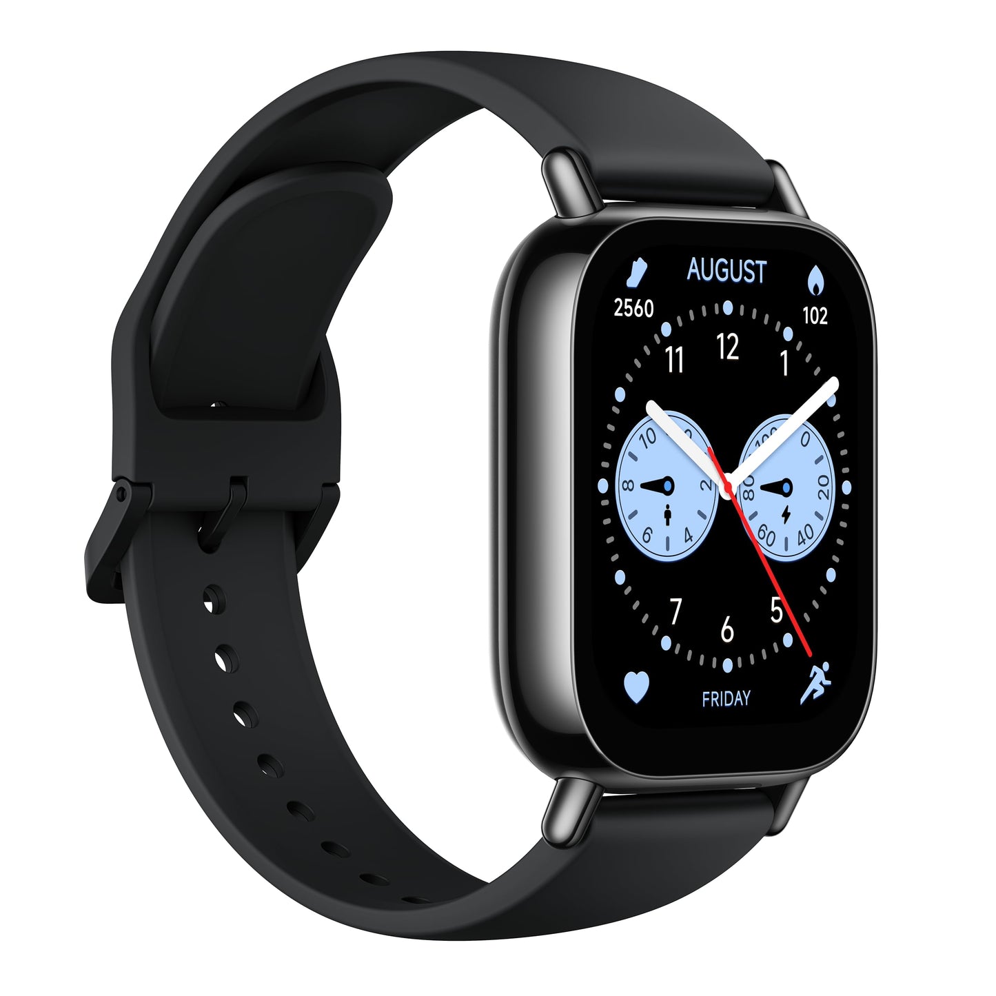 Redmi Watch 5 Lite Smartwatch, 1.96" AMOLED display, 18 days battery, 150+ sports modes, integrated GPS, heart rate and SPO₂ tracking, 5ATM waterproof, always-on display, Bluetooth calls, black