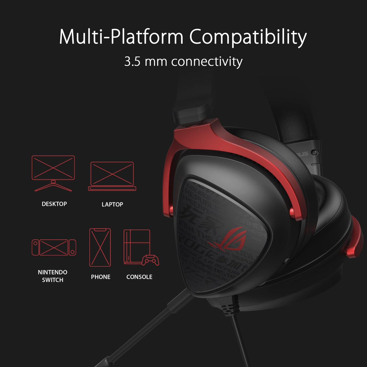 ASUS ROG Delta S Core Gaming Headset | Black - 90YH03JC-B1UA00