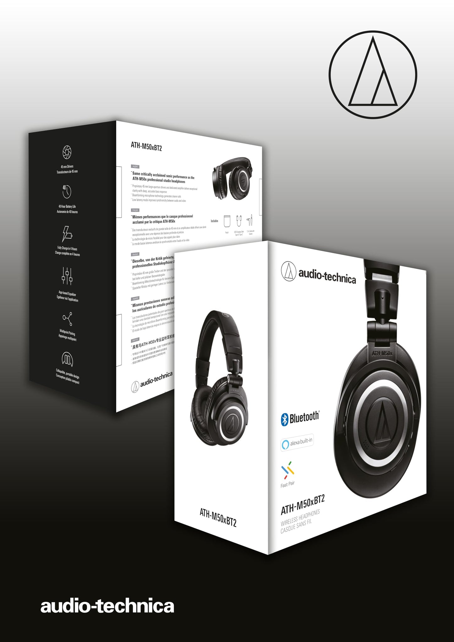 Audio-Technica ATH-M50xBT2