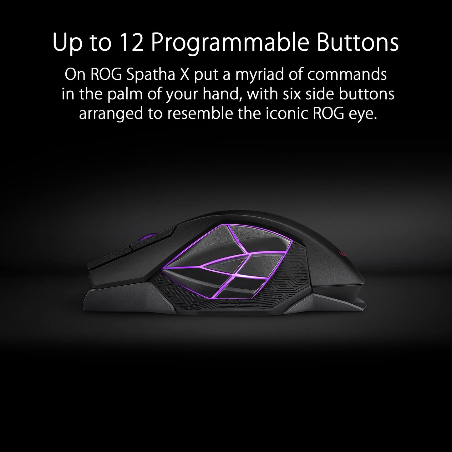 ASUS ROG Spatha X Gaming Mouse (Wireless - P707