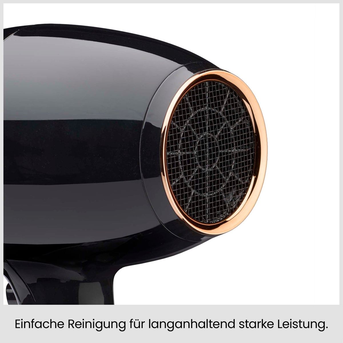BaByliss Hair Dryer Pro Power – Powerful 2300W Hair Dryer, Professional Salon AC Motor, Anti-Frizz Ion Technology, 3 Heat Settings & 2 Speed Levels, Black, D5245E