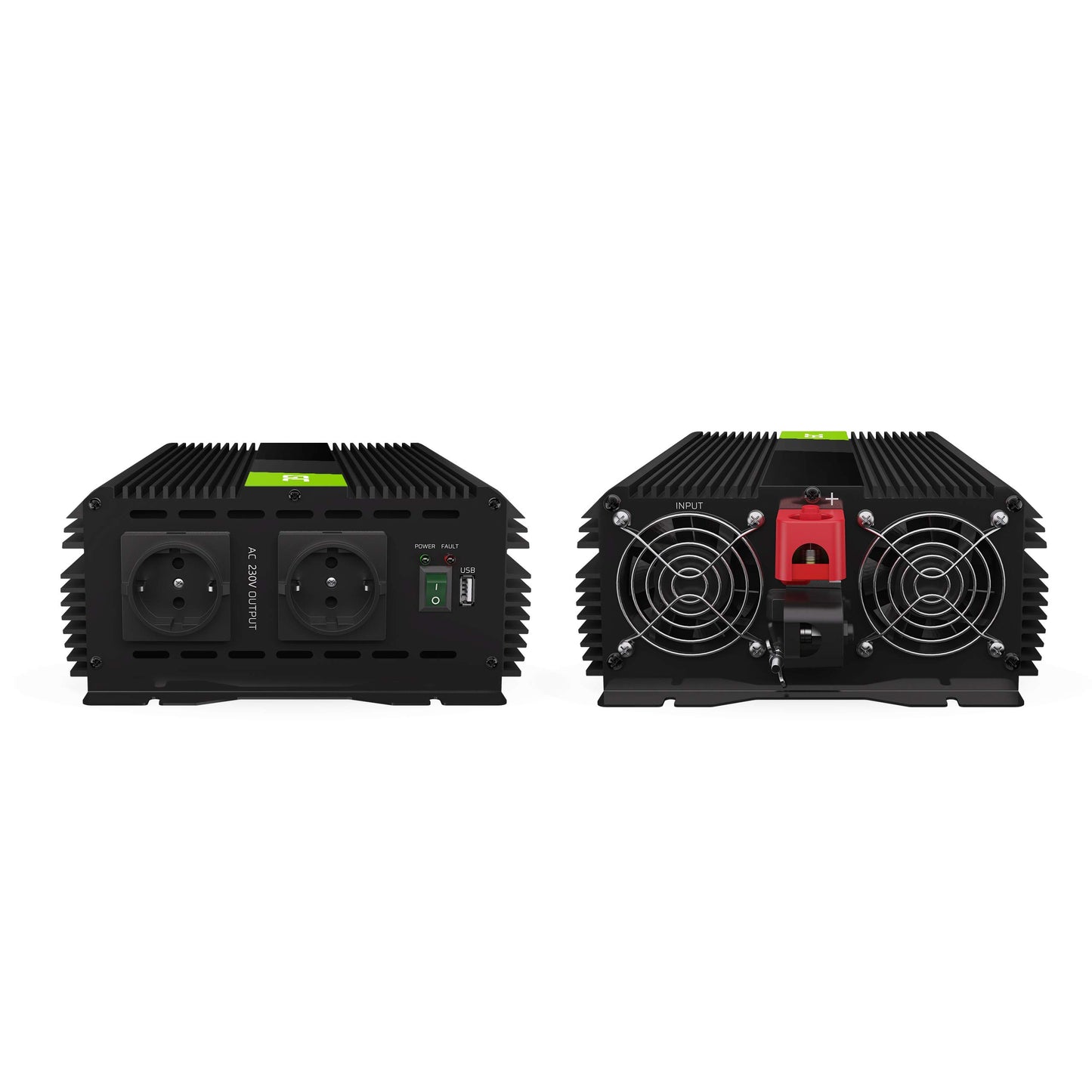 Green Cell PRO 2000W/4000W 12V to 230V Volt Car Voltage Converter Inverter Power Solar Inverter DC AC Converter Current Converter Vehicles Caravan Car Modified Sine Wave - INVGC10