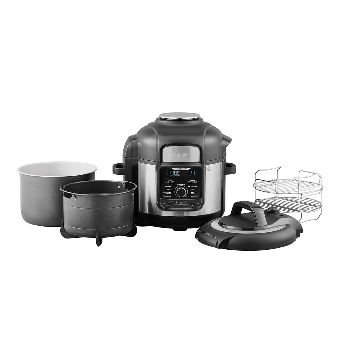 Ninja Foodi MAX Multicooker, 7.5L, 9-in-1 Multicooker, Grilling and more - OP500EU