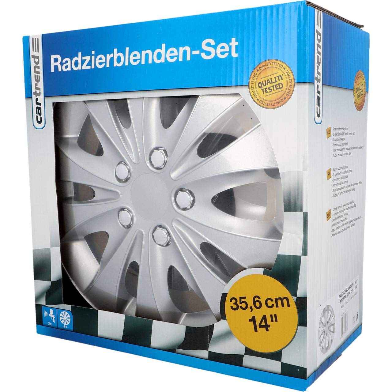 CARTREND hubcap 14" inch wheel trim set 70277