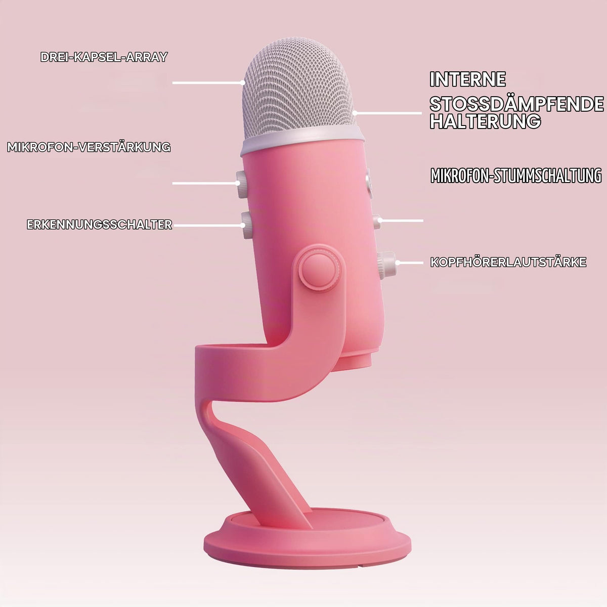 Logitech G Blue Yeti USB Microphone - 988-000534
