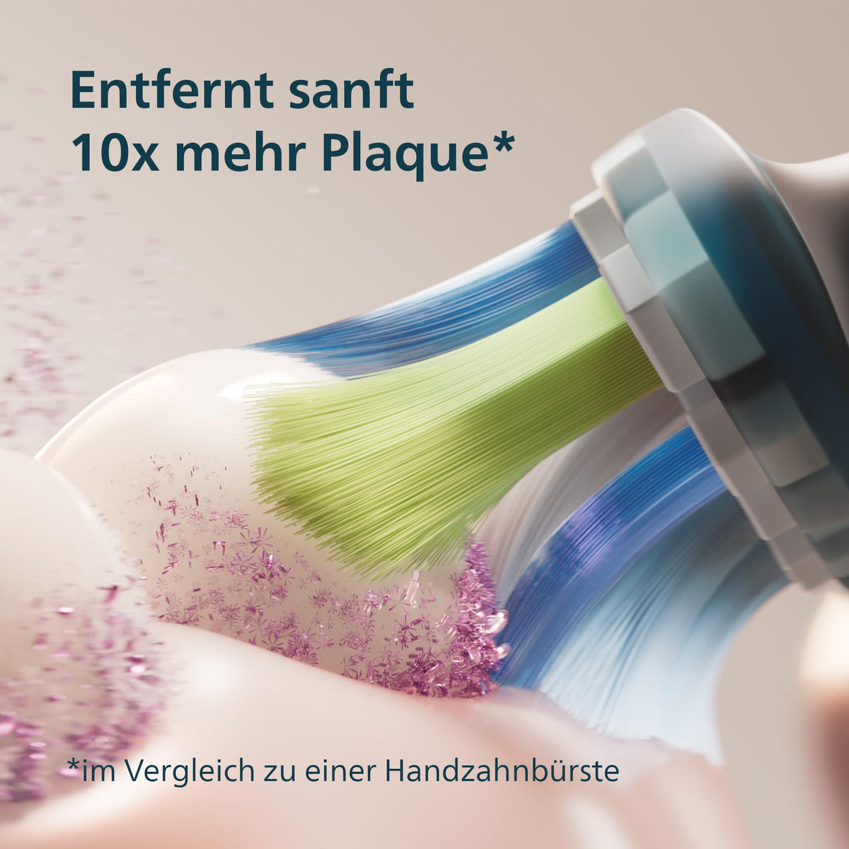 Philips Sonicare DiamondClean electric toothbrush from the 9000 series – sonic toothbrush for cleaner teeth and oral care with 4x C3 Premium Plaque Defense brush heads, Aquamarine (Model HX9911/89)