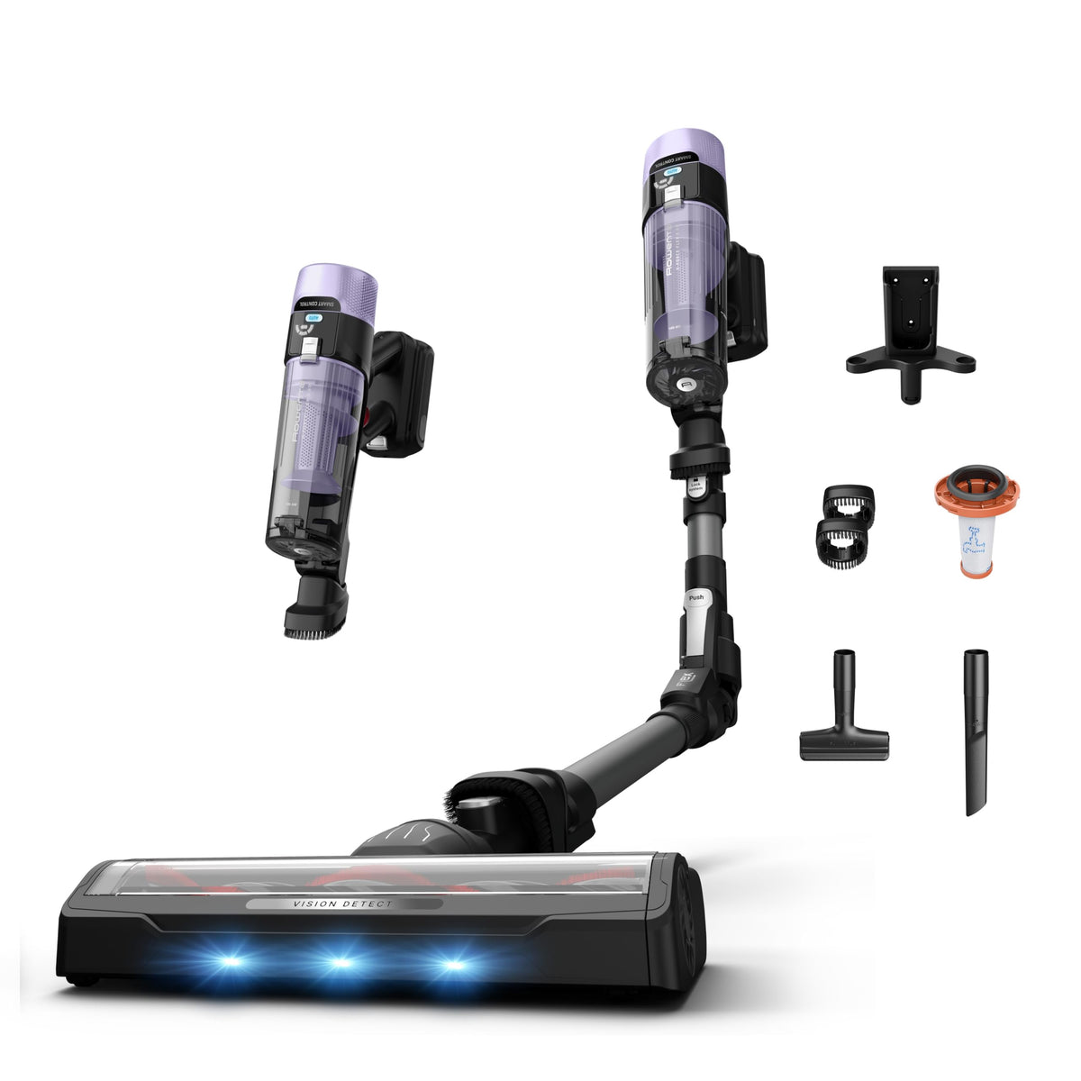 Rowenta X-Force Flex 9.80 cordless battery stick vacuum, Allergy model - RH7L35E0