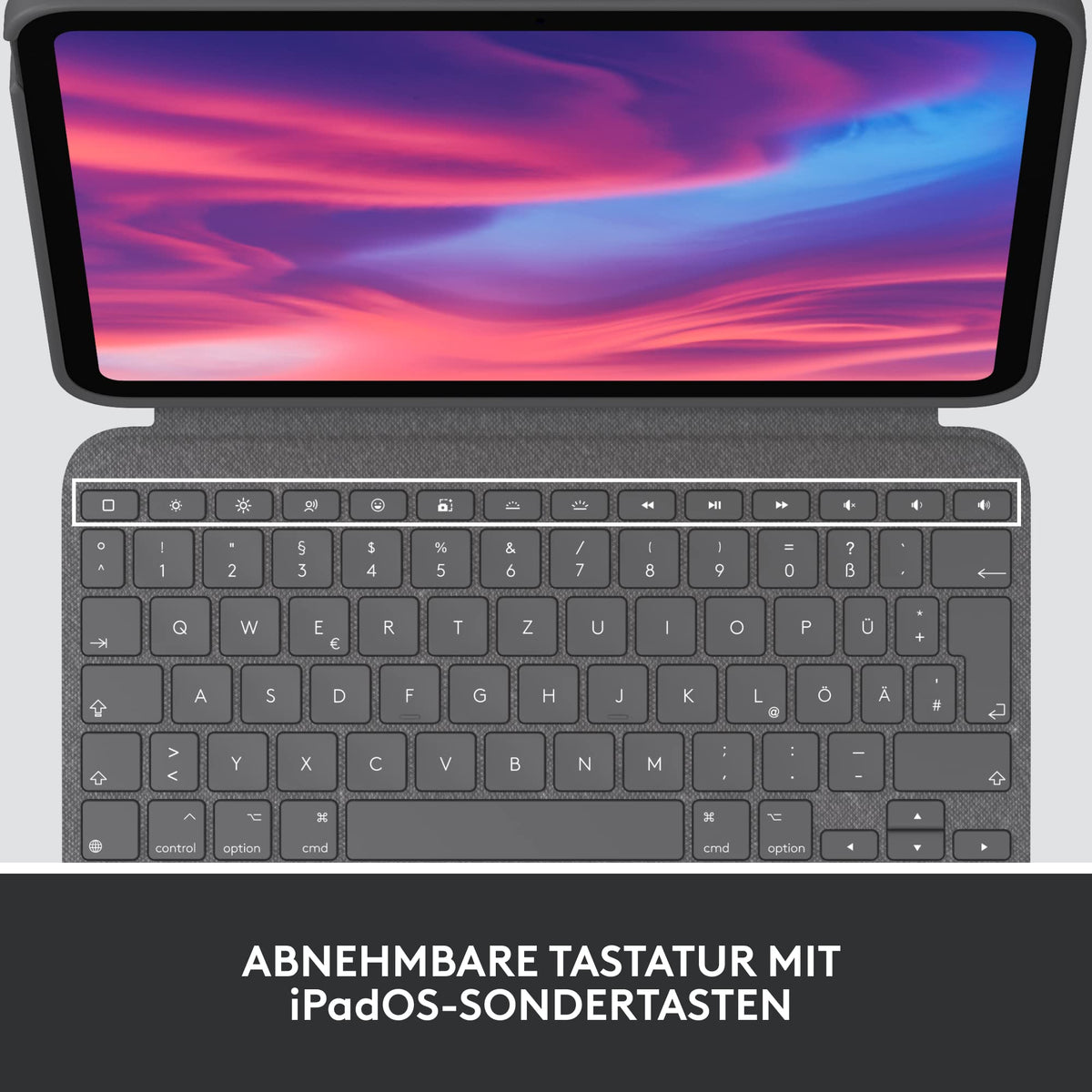 Logitech Combo Touch Case with Keyboard for iPad (10th Gen) - 920-011435