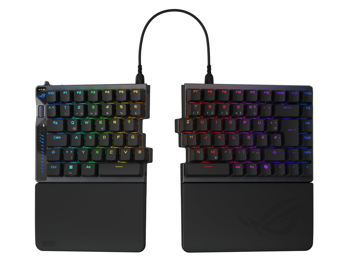 ASUS ROG Falcata 75% Wireless Split Gaming Keyboard - 90MP043H-BKDA20