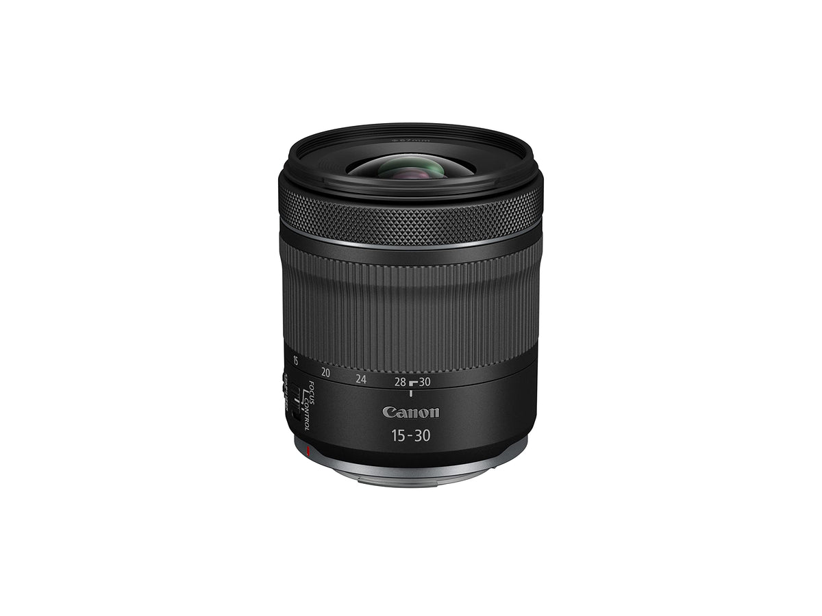 CANON RF 15-30mm F4.5-6.3 is STM Lens (Ultra Wide Angle Zoom, 5.5-stop Optical Image Stabilizer, Center Macro Mode, 67mm Filter Thread, compatible with In-Body IS up to 7 stops) black - 5775C005