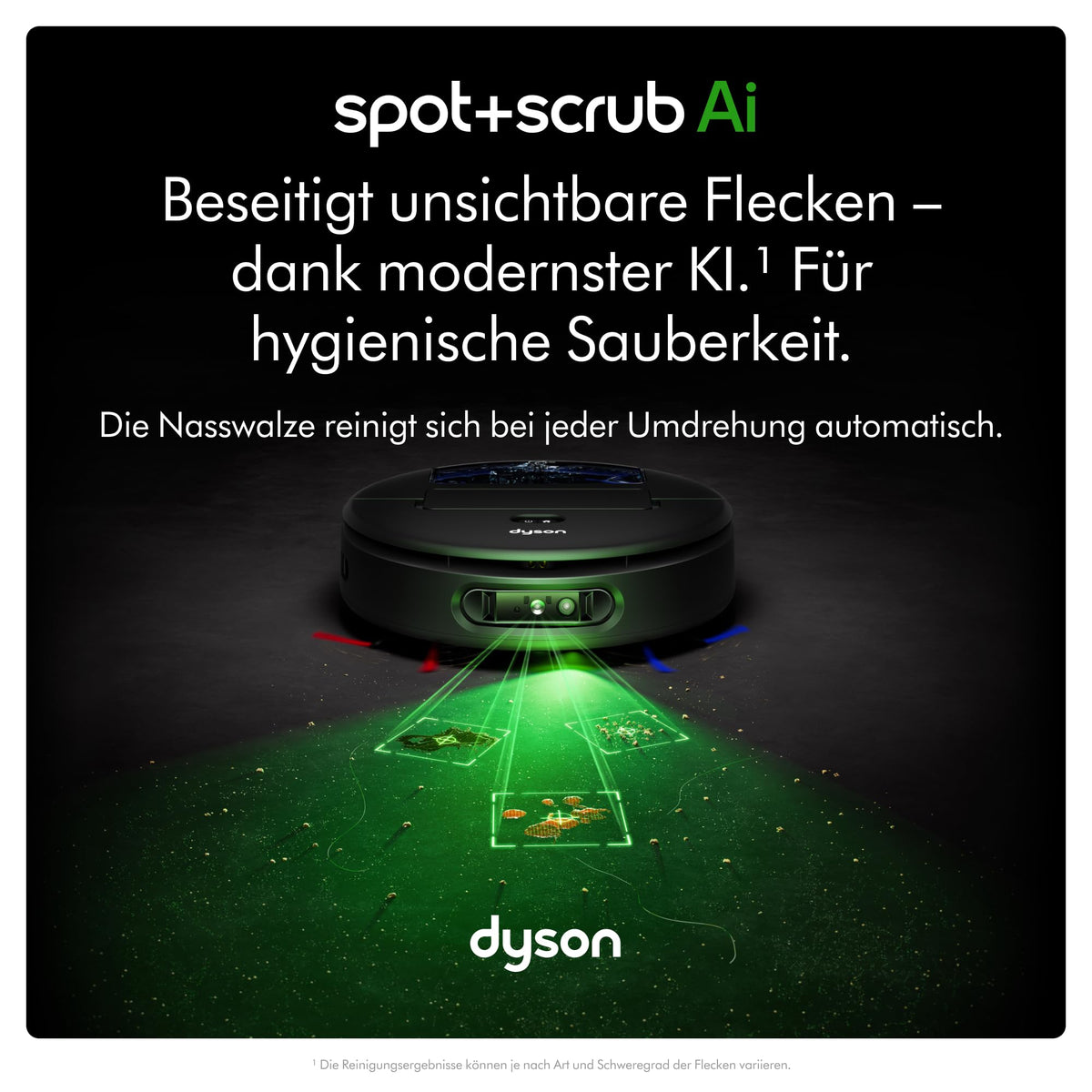 Dyson Spot+Scrub™ AI Robot Vacuum Cleaner, Self-Emptying, Wet Roller - RB05-AA