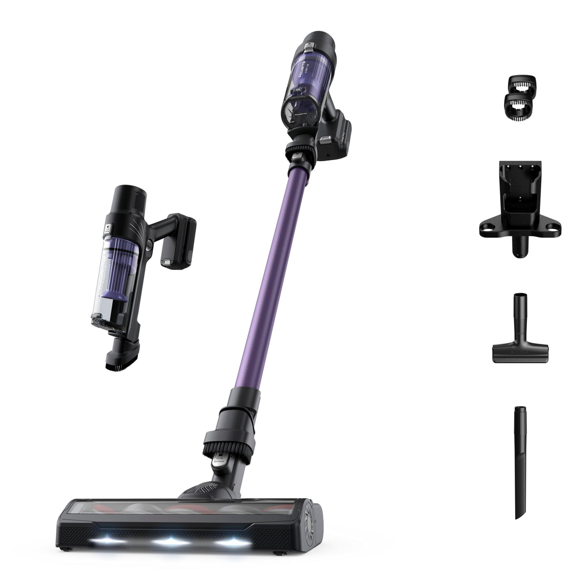 Rowenta X-Pert 7.60, aspirator fără fir, puternic, foarte ușor, autonomie lungă a bateriei, RH6A31WO - S7198800