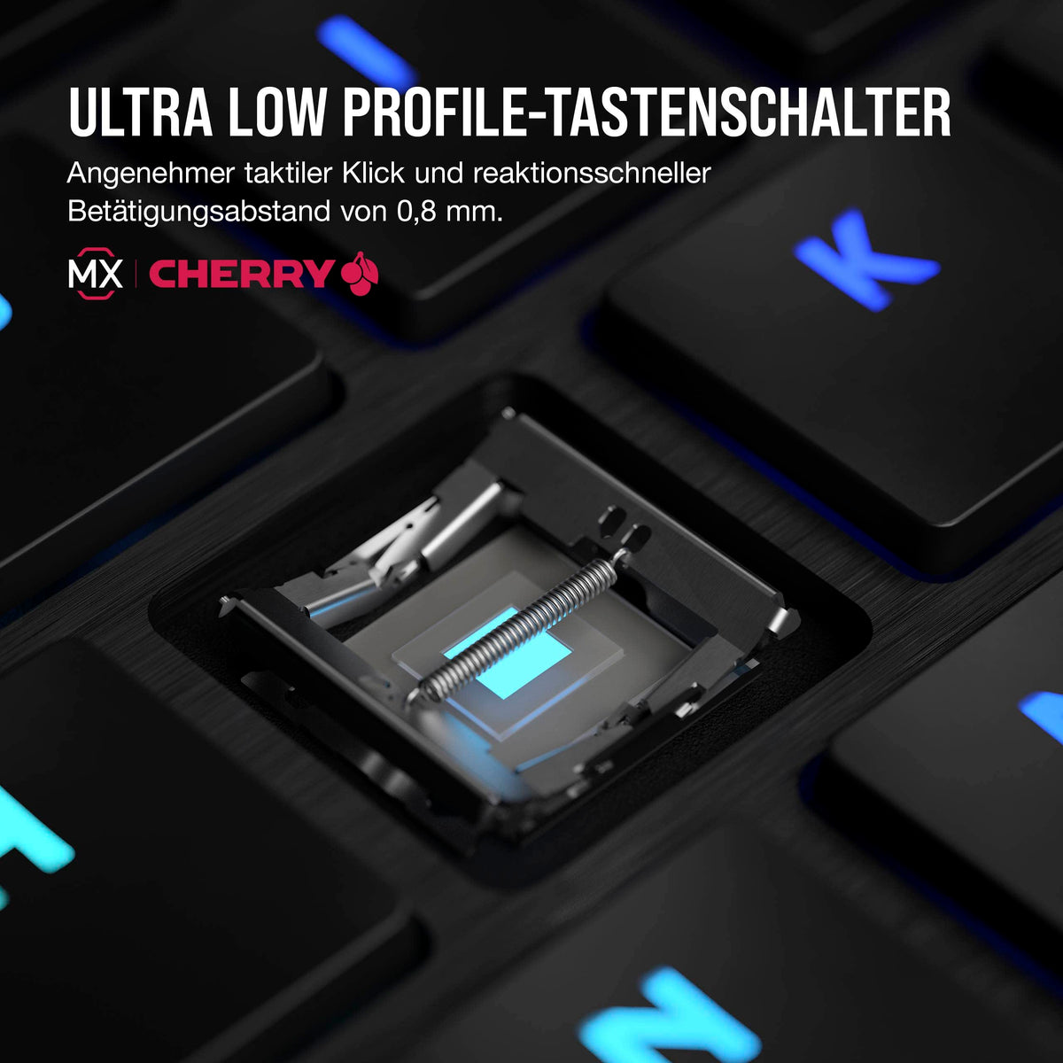 CORSAIR K100 AIR WIRELESS RGB Tastatur mecanică de gaming - Negru - CH-913A01U-DE