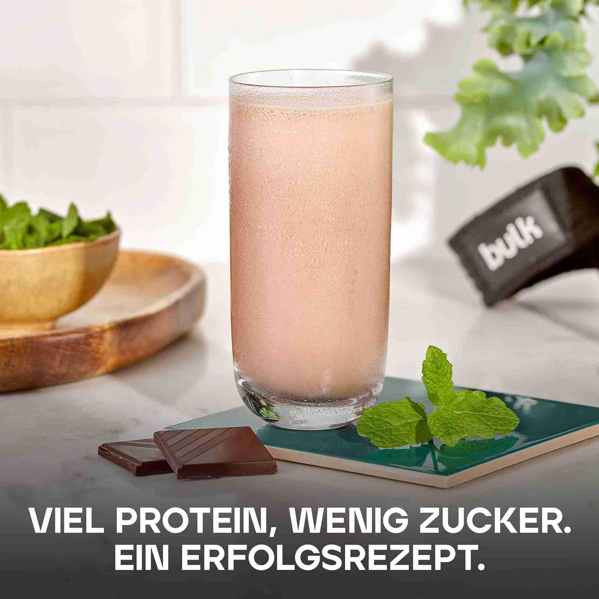 Bulk Pure Whey Protein Powder, Chocolate Mint, 1kg - BPB-WPC8-CMIN-1000