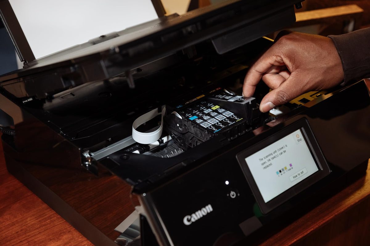 Canon PIXMA TS8750 WLAN Multifunction Printer A4 Photo Printer 6 Inks