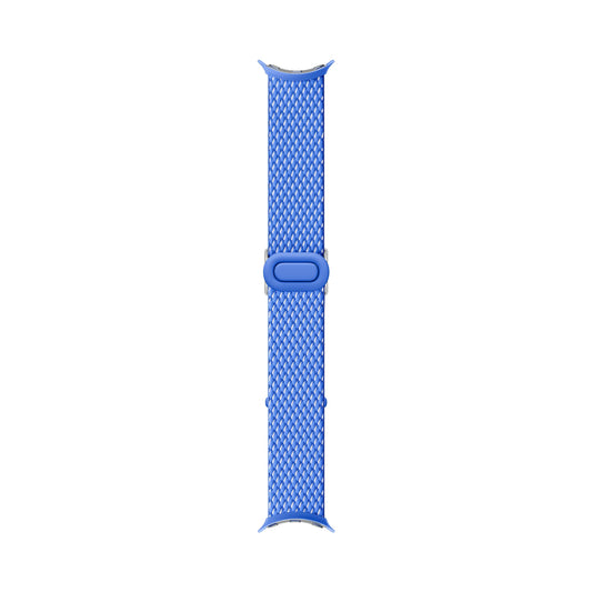 Woven Band for Google Pixel Watch – Compatible with Pixel Watch 2, 3, and 4 (41 mm) – Indigo (Made by Google) - GA10020-WW