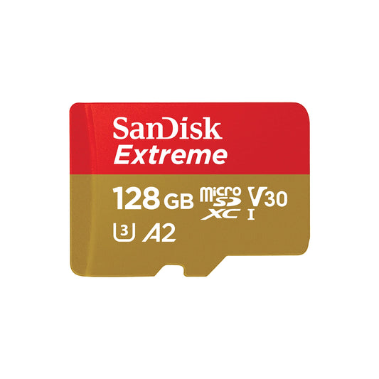 SanDisk Extreme microSDXC UHS-I memory card 128 GB + - SDSQXAA-128G-GN6MA