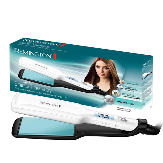 Remington Flat Iron Shine Therapy, Wide, LCD Display, 150–230°C, S8550 - 45661560100