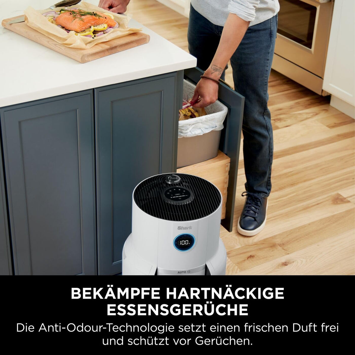 Shark NeverChange purificator de aer MAX pentru alergici, alb HP300EU