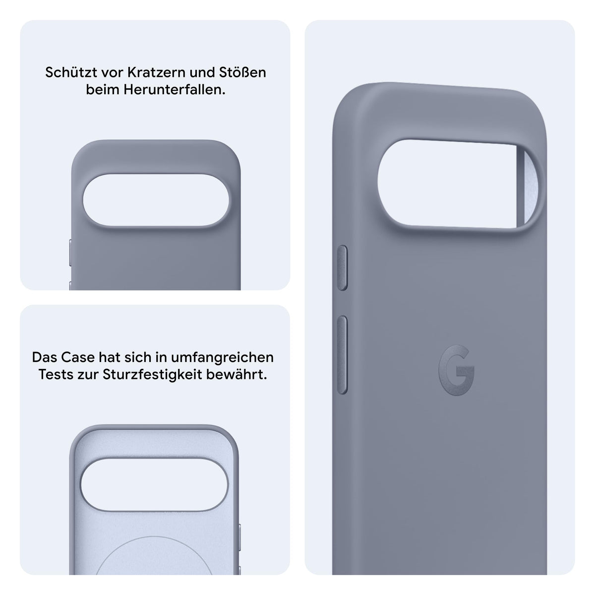 Case with Pixelsnap for Google Pixel 10 & Pixel 10 Pro – Durable Protection – ONE Case for Every Occasion – Obsidian (Made by Google) - GA09835-WW