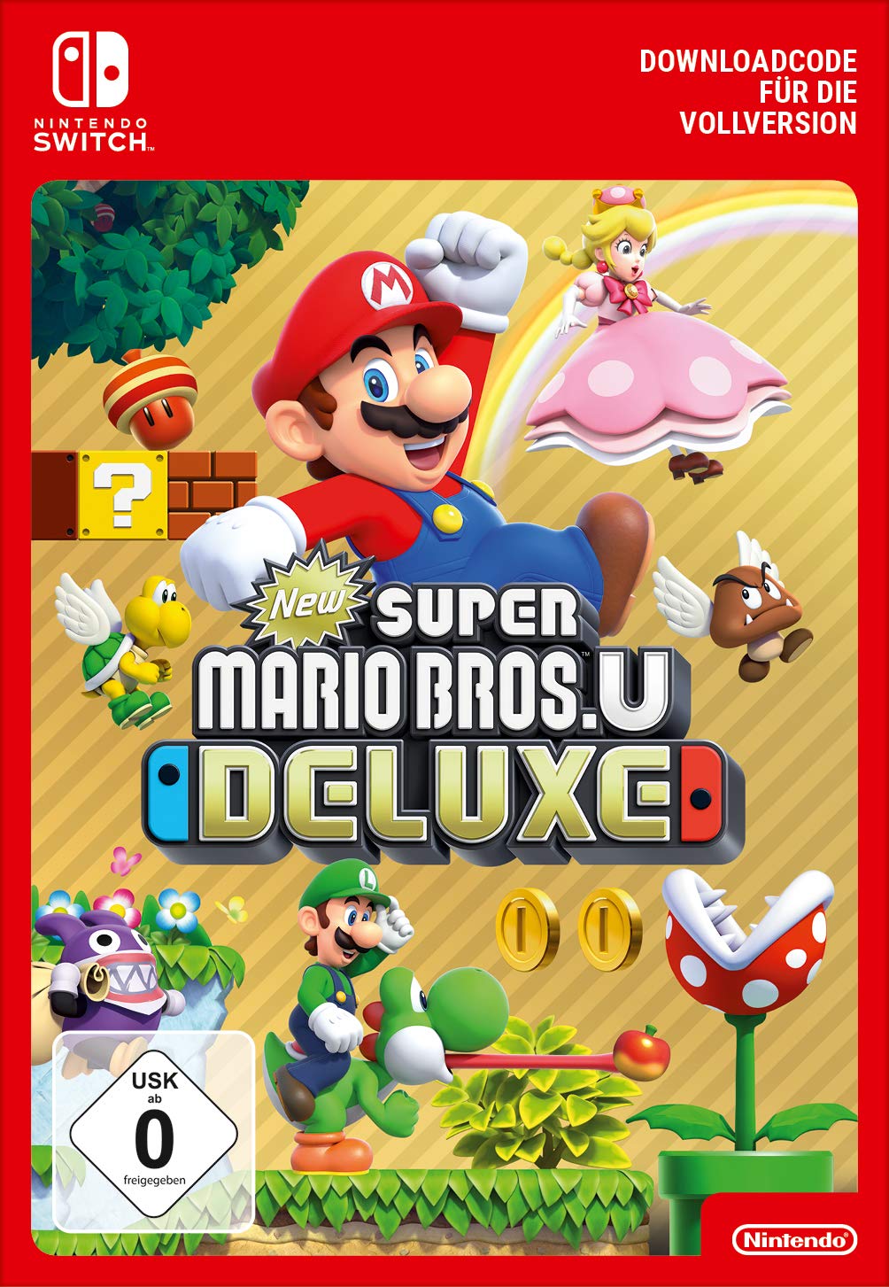 New Super Mario Bros. U Deluxe | Switch - Download Code - F0KH