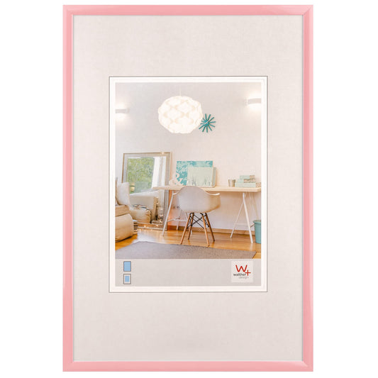 walther design picture frame pink 50 x 70 cm New Lifestyle plastic frame KV070Q