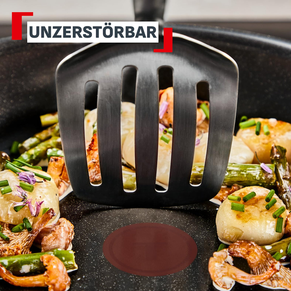 Tefal Ingenio Explore On 3-piece Frying Pan Set, Black, L2679102