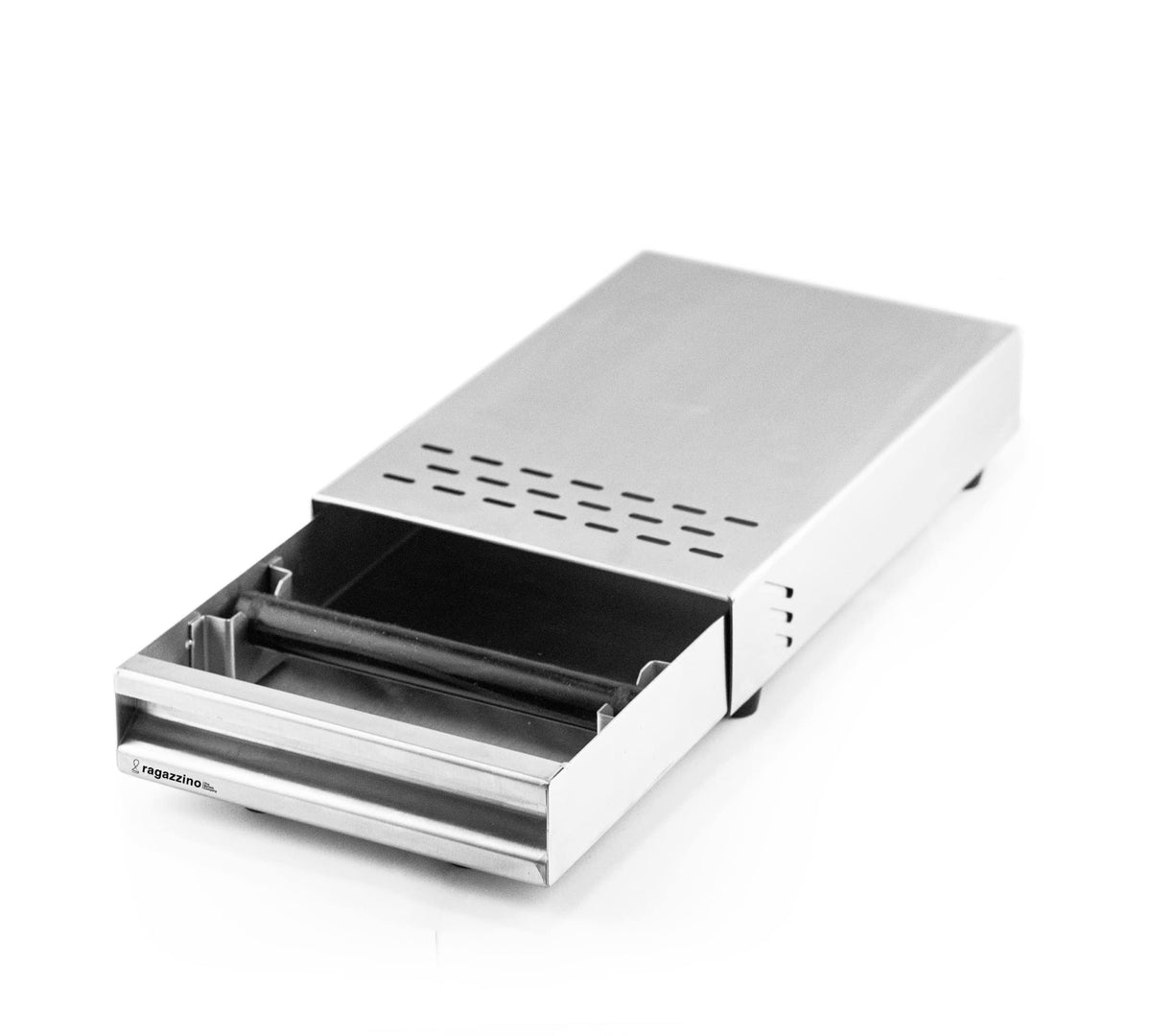 ragazzino stainless steel tapping container | 280x180x64mm - B09NL8L136