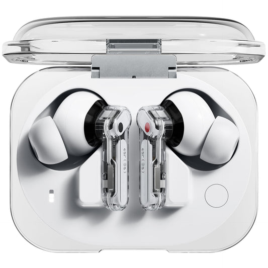Nothing Ear (3a) sound-balancing earbuds, 45dB Hybrid ANC, high-resolution audio with 12mm dynamic bass boost, 6 microphones for clear calls and recordings